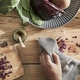 Серветка кухонна IKEA МАРІАТЕРЕС сірий, 30x30 см 104.795.95 - зображення 5