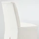 Стул средней длины с чехлом IKEA BERGMUND, под дуб, Вставки белые, 993.845.94 - изображение 9