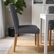 Стул IKEA BERGMUND, под дуб, Гуннаред классический серый, 393.845.68 - изображение 4