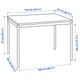 Стол IKEA SANDSBERG, черный, 110x67 см, 294.203.93 - изображение 10