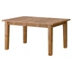 Розсувний стіл IKEA СТУРНЕС, морилка, антик, 147, 204x95 см, 401.768.46 - зображення 1