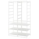 Гардероб IKEA ЙОНАКСЕЛЬ комбінація, 99x51x173 см 092.976.57 - зображення 1