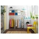 Гардероб IKEA ЙОНАКСЕЛЬ комбінація, 99x51x173 см 092.976.57 - зображення 3