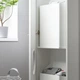 Комбинация для хранения белья IKEA НЮШЁН белый, 105x32x190 см 094.159.53 - изображение 4