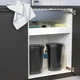 Кошик з кришкою IKEA HOLASS чорний, 8 л 005.205.00 - зображення 6