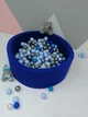 Сухий басейн Maikinbaby коло 110х40х6 см та 250 шт куль Синій електрик (арт.М110-110) - зображення 4