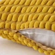 Чехол на подушку ИКЕА SVARTPOPPEL желтый, 50x50 см 305.430.10 - изображение 2
