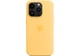Чехол противоударный силиконовый OEMG Guard Shockproof Silicone Case with MagSafe для Apple iPhone 14 Pro (6.1") Sunglow (MPTM3ZE/A) - изображение 2