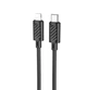 Кабель Hoco X88 Magic silicone 20W Type-C to Lightning 1m black - изображение 1