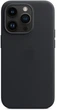 Чехол противоударный кожаный OEMG Guard Shockproof Leather Case with MagSafe для Apple iPhone 14 Pro (6.1") Midnight (MPPG3ZE/A) - изображение 2