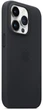 Чехол противоударный кожаный OEMG Guard Shockproof Leather Case with MagSafe для Apple iPhone 14 Pro (6.1") Midnight (MPPG3ZE/A) - изображение 5