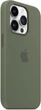 Чохол протиударний силіконовий OEMG Guard Shockproof Silicone Case MagSafe для Apple iPhone 14 Pro (6.1") Olive (MQUH3ZE/A) - зображення 5