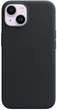 Чохол шкіряний Wave Premium AAA Leather Case with MagSafe для Apple iPhone 14 Midnight - зображення 4