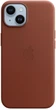 Чохол шкіряний Wave Premium AAA Leather Case with MagSafe для Apple iPhone 14 Umber - зображення 3