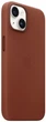 Чохол шкіряний Wave Premium AAA Leather Case with MagSafe для Apple iPhone 14 Umber - зображення 6