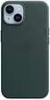 Чохол шкіряний Wave Premium AAA Leather Case with MagSafe для Apple iPhone 14 Forest Green - зображення 2