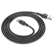 Магнітний Кабель Hoco X52 Sereno Magnetic Lightning 1m Black - зображення 4