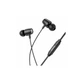 Дротові вакуумні навушники з мікрофоном Hoco M88 Graceful With Microphone black - зображення 1
