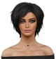 Парик брюнетки короткий Black, термоволокно - изображение 1