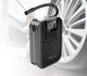 Автомобильный компрессор аккумуляторный с фонариком портативная smart air pump Hoco S53 - изображение 1