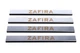 4 Накладки на пороги для Opel Zafira B 2005-2011 (Варіант 1, нержавіюча сталь) - зображення 2