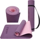 Коврик туристический каремат TECOFIT TPE 183x61x0.6 см Pink-Purple (2946980122272) - изображение 3
