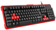 Klawiatura przewodowa Natec Genesis Rhod 110 USB Black/Red (NKG-0975) - obraz 5