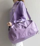 Спортивная женская сумка ЗD Bags "Конверт" на 4 отделения для спортзала компактная 41x23x23 см Сиреневая Лаванда (4642) - изображение 1