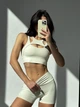 Спортивні жіночі шорти pocket з кишенями PUSH UP для фітнесу та pole dance L Молочні (XT020000L) - зображення 8