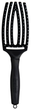 Szczotka Olivia Garden Finger Brush do włosów Czarna Medium (5414343013934) - obraz 1