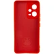 Чохол Silicone Cover Lakshmi Full Camera (A) для Xiaomi Poco X5 5G / Redmi Note 12 5G Червоний / Red Без бренду - зображення 6