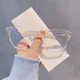 Очки компьютерные+ футляр в подарок. Очки для компьютера со светлой оправой, Blue Block - изображение 3