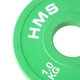 Диск бамперний олімпійський HMS CBRS10 2x1кг - зображення 3