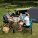 Туристичний намет Nils Camp NC6012 Trekker зелений-сірий - изображение 11