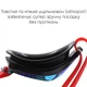 Окуляри для плавання Renvo Aries Pro Уні Anti-fog Червоний, Чорний OSFM (2SG100-04) - зображення 2