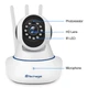 Внутренняя беспроводная поворотная 2MP IP камера видеонаблюдения Techage Z05-1080, Yoosee - изображение 2