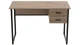 Компьютерный стол Ferrum-decor Дакота 76x140x70 черный ДСП Дуб Сан-Марино 32мм - изображение 3