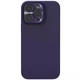Чехол для Apple iPhone 14 Pro Max (6.7") Nillkin Silicone LensWing Magnetic Фиолетовый/Deep Purple - изображение 1