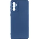 Чехол TPU GETMAN Liquid Silk Full Camera для Samsung Galaxy A35 Синий / Navy Blue - изображение 2