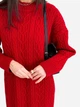 Платье вязаное миди женское ARTKNIT Оливия One Size Красное (4823093454965) - изображение 5