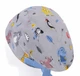 Медицинская шапочка женская HeadwearUniverse универсальная принт Лесные животные - изображение 2