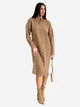 Платье вязаное миди женское ARTKNIT Оливия One Size Карамель (4823093454958) - изображение 3