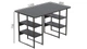 Комп'ютерний стіл Ferrum-decor Карен 75x120x60 чорний ДСП Сосна Кембра 16мм - зображення 1