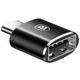 Перехідник OTG Baseus CATOTG-01 c Type-C на USB 2.4A чорний - зображення 3