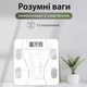 Фитнес весы напольные с Bluetooth Scale one до 180 кг смарт весы с приложением для смартфона Белый - изображение 10
