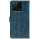 Чохол-книжка Crazy Horse Clasic для Xiaomi Poco X6 Pro 5G Dark Blue (Front) (55107) - зображення 3