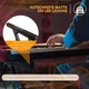 Сверхпрочная стойка для цифрового пианино с колесами OUUTMEE Регулируемая универсальная подставка для клавишных черный регулируемая высота 62-92 см длина 57-89 см ширина 61 см B0BXLD41B9 - изображение 5