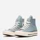 Trampki damskie za kostkę Converse Chuck 70 Hi A04584C 37.5 Jasnoniebieskie (194434376340) - obraz 2