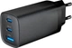 Мережевий зарядний пристрій Gembird 65 W Black (TA-UC-PDQC65-01-BK) - зображення 1