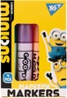 Маркер текстовый YES Minions 4 шт (390712) - изображение 1